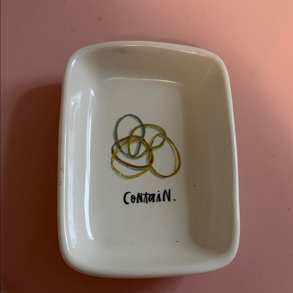 Rae Dunn Artisan Collection Ceramic Tray